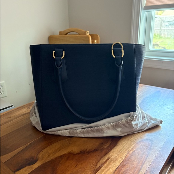 Dagne Dover Handbags - Dagne Dover Navy Tote Bag
